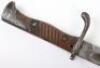 WW1 German Early Model 98/05 Mauser Bayonet - 5