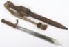 WW1 German Model 98/05 Sawback Mauser Bayonet, - 2