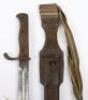 WW1 German Model 98/05 Sawback Mauser Bayonet, - 4