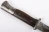 WW1 German S84/98 Bayonet with Unusual Leather Frog - 3