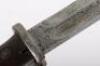 WW1 German S84/98 Bayonet with Unusual Leather Frog - 7