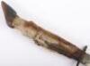 WW1 German Animal Hoof Handles Trench Knife - 3