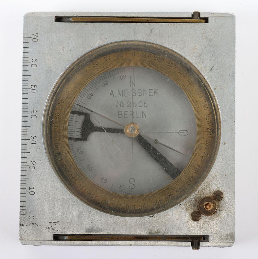 German Compas Ruler WW1 German Officers Compass