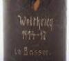 Inert WW1 German Trench Art Shell Head, - 2