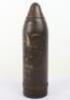 Inert WW1 German Trench Art Shell Head, - 6
