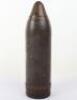Inert WW1 German Trench Art Shell Head, - 7