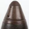 Inert WW1 German Trench Art Shell Head, - 8