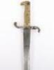 Prussian Model 1860 Fusilier Bayonet with Marine See Battalion Regimental Markings - 2