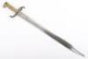 Prussian Model 1860 Fusilier Bayonet with Marine See Battalion Regimental Markings - 11