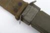 WW2 American M4 Knife Bayonet in M8A1 Scabbard - 4