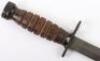 WW2 American M4 Knife Bayonet in M8A1 Scabbard - 5