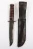 WW2 US Marine Corps (U.S.M.C) Ka-Bar Fighting Knife - 3