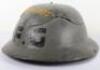 Scarce WW2 British Home Front Kennards Factory Fire Guard Cromwell Pattern Helmet - 4