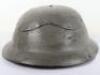 Scarce WW2 British Home Front Kennards Factory Fire Guard Cromwell Pattern Helmet - 7
