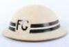 WW2 British Home Front Fire Guard Sector Captain Helmet - 7