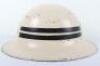 WW2 British Home Front Fire Guard Sector Captain Steel Helmet Shell - 5