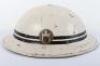 WW2 British Home Front Fire Guard Sector Captains Steel Helmet with County Decal Insignia - 2