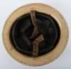 WW2 British Home Front Fire Guard Sector Captains Steel Helmet with County Decal Insignia - 7