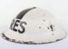 British Civil Defence Chief Warden River Emergency Service Steel Helmet - 4