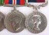 EIIR Royal Air Force Long Service Medal Group of Three - 4