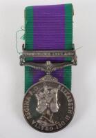 EIIR General Service Medal Northern Ireland Hampshire Regiment
