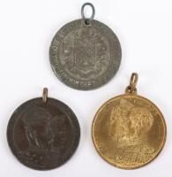 3x London Borough Commemorative Medallions
