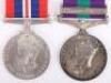 WW2 and Later Casualty Medal Group of Four to the Argyll & Sutherland Highlanders - 4