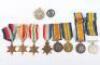 Mixed Group of First and Second World War Medals Believed to be From 1 Family