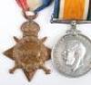 Great War 1914-15 Star Medal Trio Queen’s (Royal West Surrey) Regiment, Recipient Was Badly Wounded by Shrapnel in August 1918 - 2