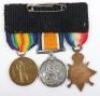 Great War 1914-15 Star Medal Trio Queen’s (Royal West Surrey) Regiment, Recipient Was Badly Wounded by Shrapnel in August 1918 - 4