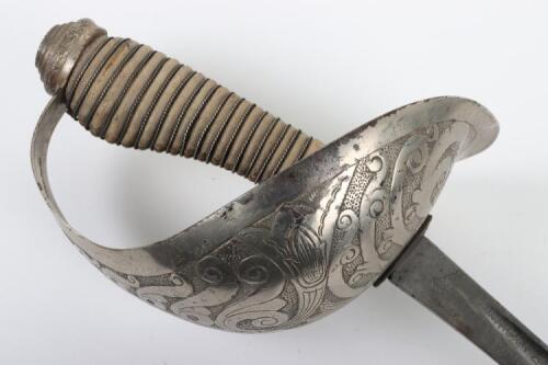 British 1912 George V Cavalry Sword Middlesex Yeomanry by Wilkinson