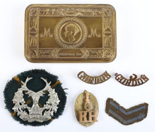 WW1 Scottish Badge / Insignia Grouping