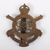 Rare WW1 Guards Machine Gun Regiment Cap Badge