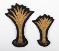 2x Welsh Guards Officers Cap Badges,