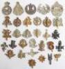 31x British Infantry and Territorial Regiment Cap Badges - 4