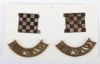 WW1 British 34th Division Metal Formation Signs,