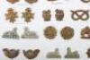 19x Pairs of British Infantry Other Ranks Collar Badges - 2