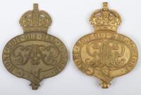 2x Grenadier Guards Valise Badges