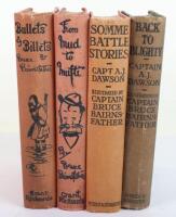 4x Books of Bruce Bairnsfather Old Bill Interest