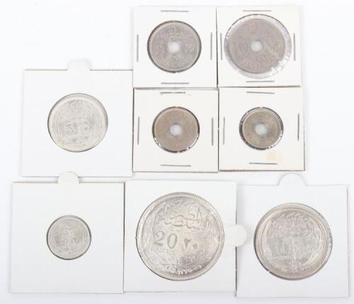 A run of Egypt Piastres