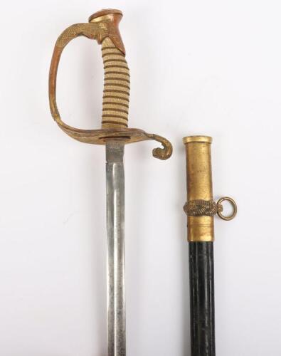 US Naval Officers Dress Sword