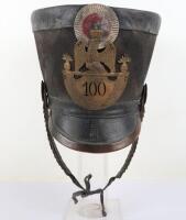 19th Century French Military Bell Top Shako