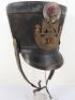 19th Century French Military Bell Top Shako - 4
