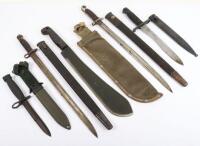 Grouping of Military Bayonets