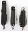 3x WW2 British Airborne / S.O.E Utility Knives - 2