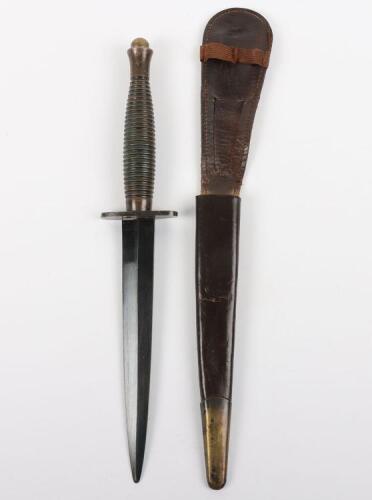 WW2 British 3rd Pattern Fairbairn Sykes (F.S) Commando Knife