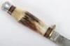 British Hunting Knife by J Milner & Co, Sheffield - 3