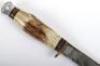 British Hunting Knife by J Milner & Co, Sheffield - 5