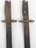 Unfinished British 1907 Bayonets - 2
