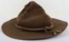 WW2 American Drill Instructors / Campaign Hat - 2